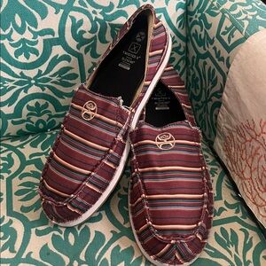 NWOB Twisted X Men’s Multicolor Slip-On Shoes in Sz 11M